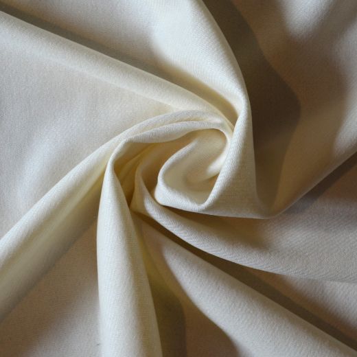 Wollstoff Gleichgratköper naturweiß