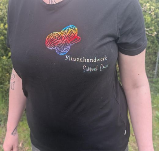 T-Shirt `Flusenhandwerk Support Crew`