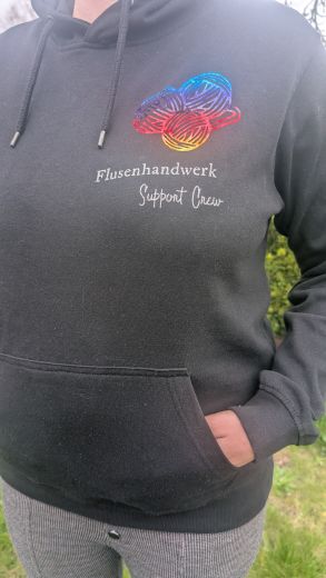 Pullover `Flusenhandwerk Support Crew`