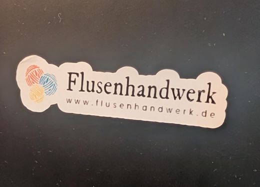 Sticker `Flusenhandwerk`