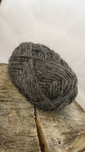 Dochtwolle - Dunkelgrau
