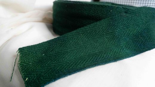 Wadenwickel - Doppelfärbung - Reseda Indigo