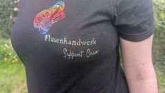 T-Shirt `Flusenhandwerk Support Crew`